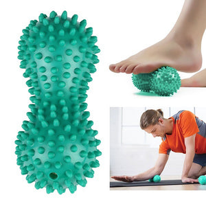 Peanut Shape Massage Yoga Fitness Ball PVC Stress Relief Body Hand Foot Massager - LegPET